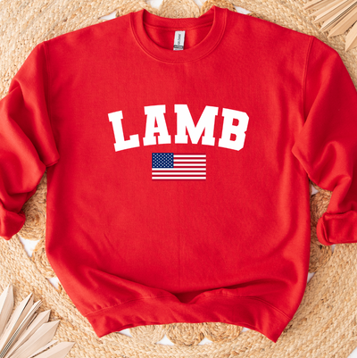 Lamb Flag Crewneck (S-3XL) - Multiple Colors!