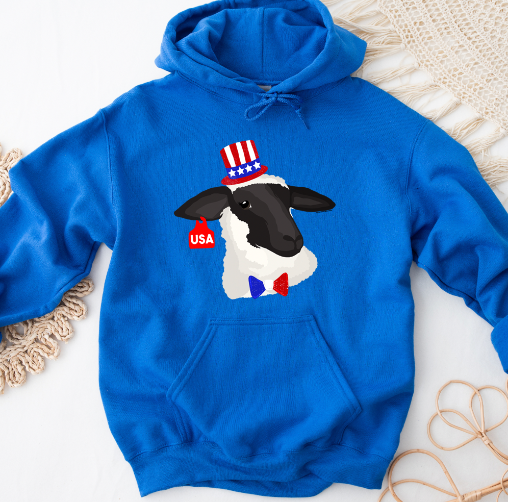 Red White and Blue Lamb Hoodie (S-3XL) Unisex - Multiple Colors!