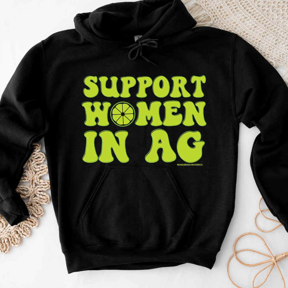 Lime Support Women In Ag Hoodie (S-3XL) Unisex - Multiple Colors!