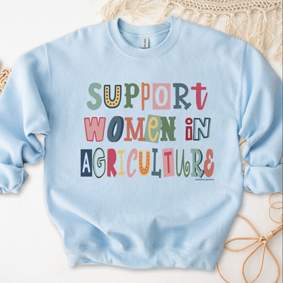 Magazine Support Women In Agriculture Crewneck (S-3XL) - Multiple Colors!