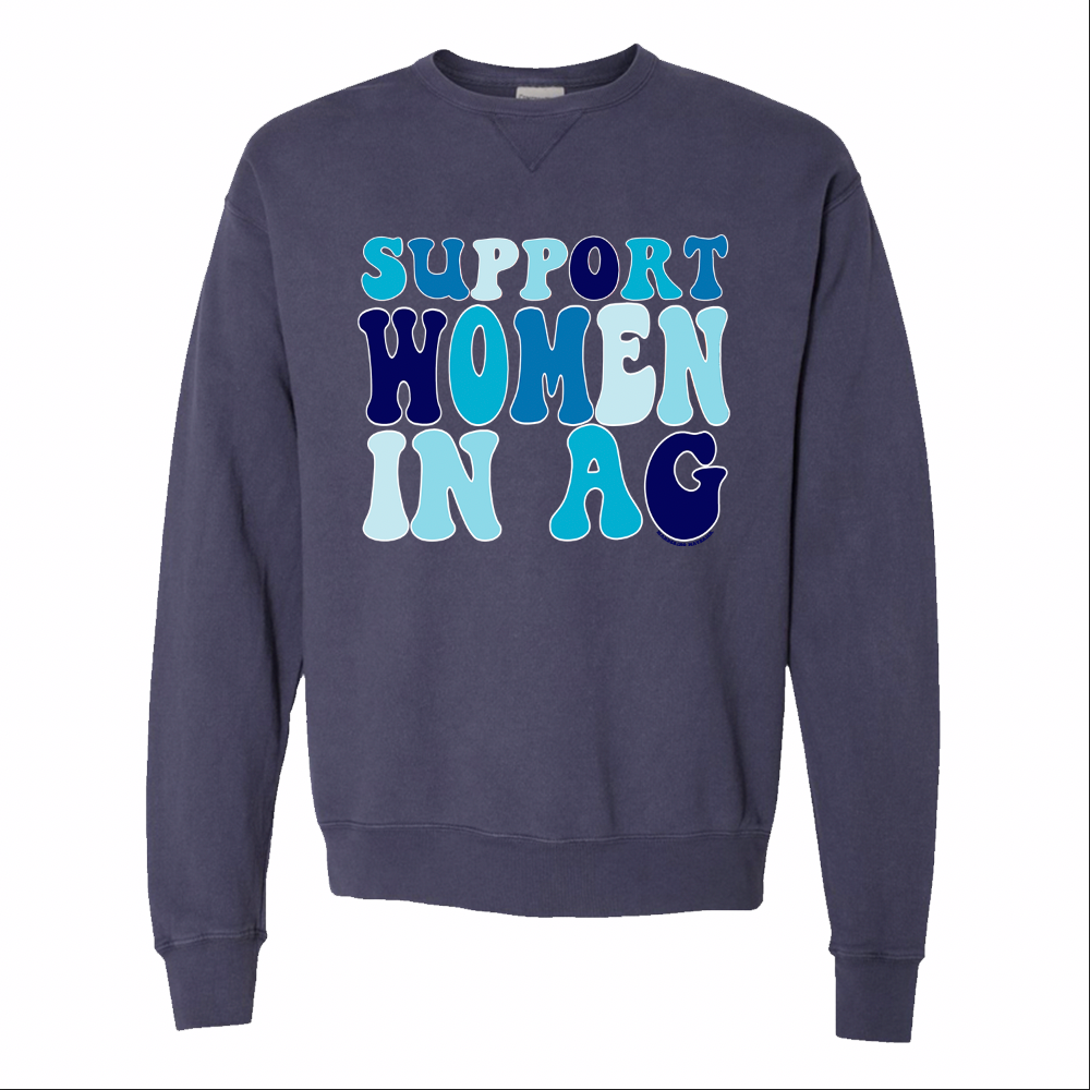 Ocean Support Women In Ag Crewneck (S-3XL) - Multiple Colors!