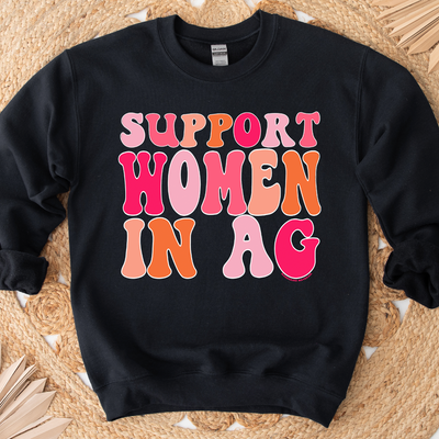 Peachy Support Women In Ag Crewneck (S-3XL) - Multiple Colors!