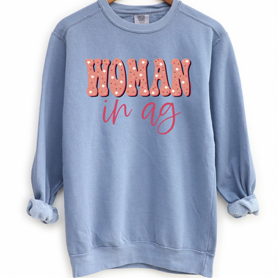 Star Woman In Ag Crewneck (S-3XL) - Multiple Colors!