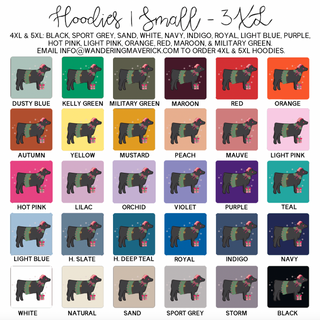 Elf Heifer Hoodie (S-3XL) Unisex - Multiple Colors!