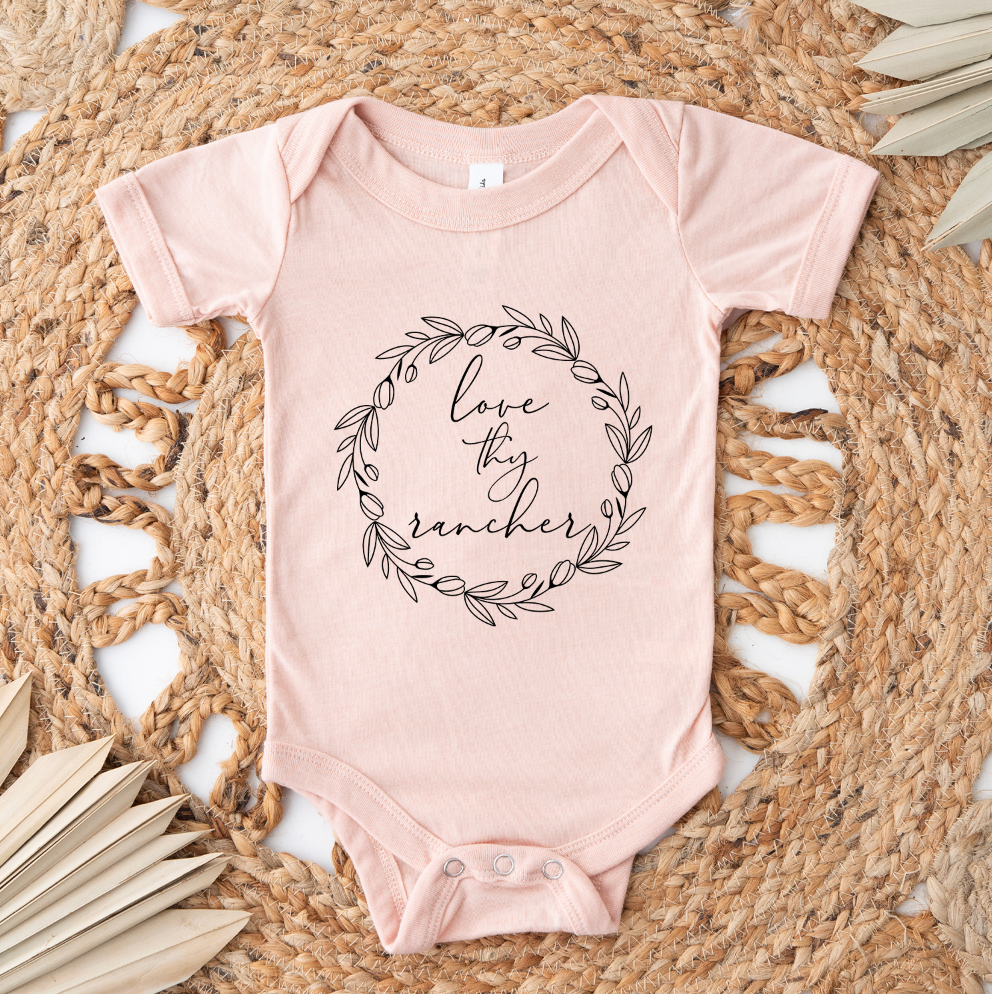 Love Thy Rancher One Piece/T-Shirt (Newborn - Youth XL) - Multiple Colors!