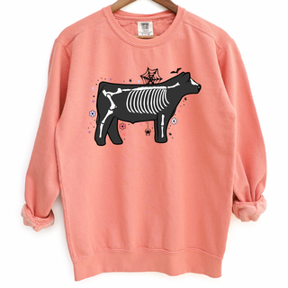 Skeleton Steer Crewneck (S-3XL) - Multiple Colors!