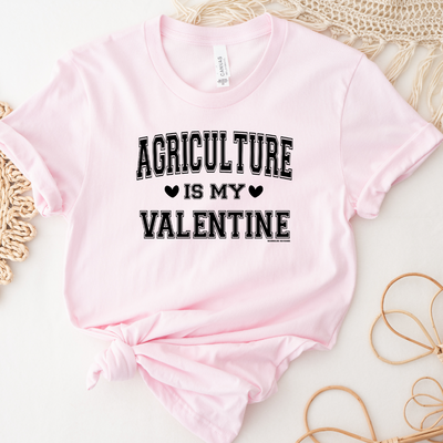 Agriculture Is My Valentine BLACK INK T-Shirt (XS-4XL) - Multiple Colors!