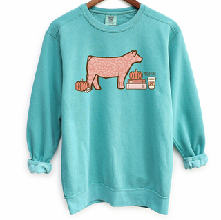 Pumpkin Spice Steer Crewneck (S-3XL) - Multiple Colors!