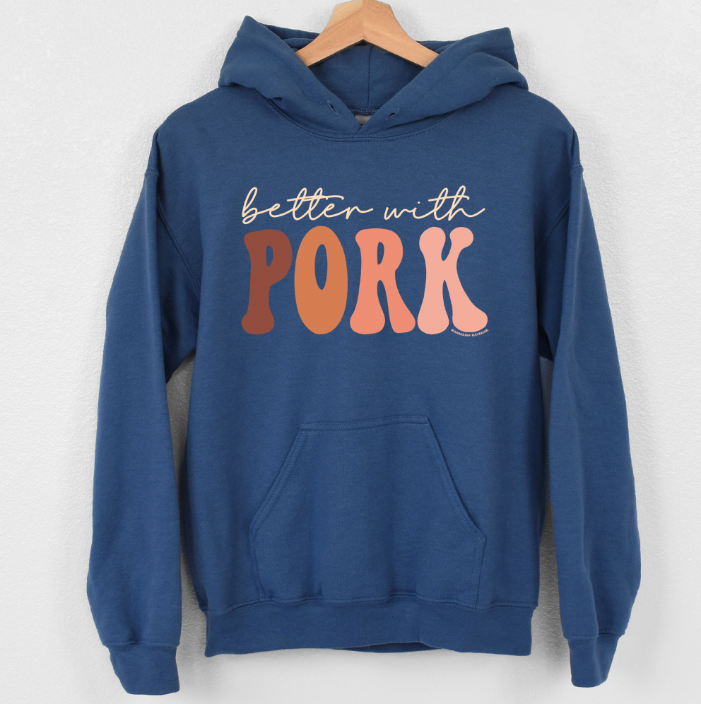 Better With Pork Hoodie (S-3XL) Unisex - Multiple Colors!