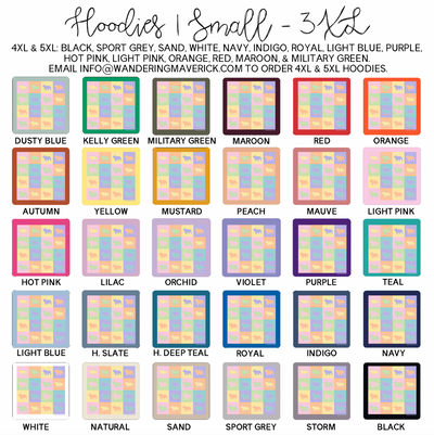 Pastel Checker Pig Hoodie (S-3XL) Unisex - Multiple Colors!