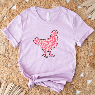Pink Cheetah Chicken T-Shirt (XS-4XL) - Multiple Colors!