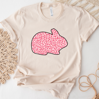 Pink Cheetah Rabbit T-Shirt (XS-4XL) - Multiple Colors!