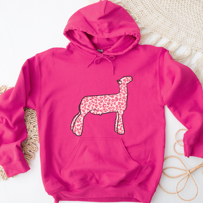 Pink Cheetah Lamb Hoodie (S-3XL) Unisex - Multiple Colors!
