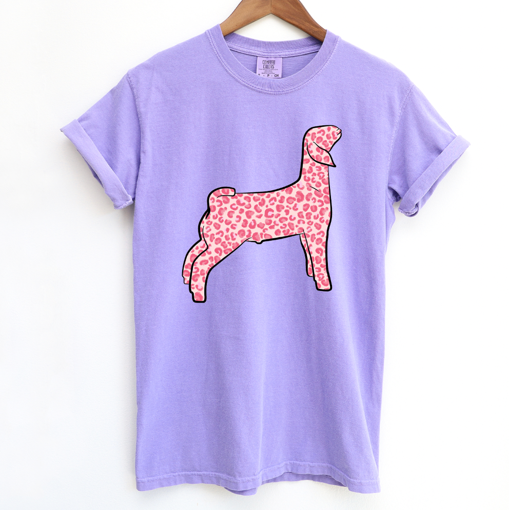 Pink Cheetah Goat ComfortWash/ComfortColor T-Shirt (S-4XL) - Multiple Colors!