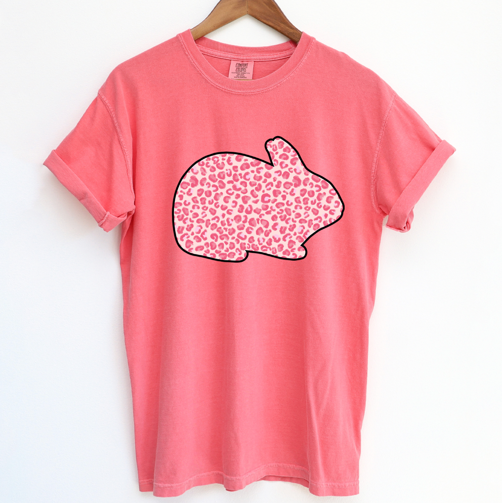 Pink Cheetah Rabbit ComfortWash/ComfortColor T-Shirt (S-4XL) - Multiple Colors!