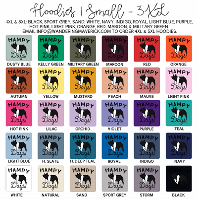 Hampy Days Hoodie (S-3XL) Unisex - Multiple Colors!
