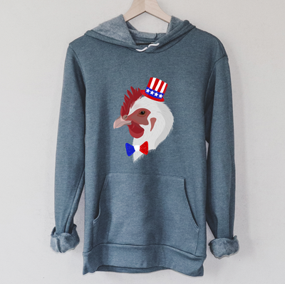 Red White Blue Chicken Hoodie (S-3XL) Unisex - Multiple Colors!