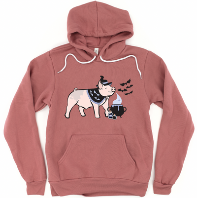 Witch Pig Hoodie (S-3XL) Unisex - Multiple Colors!