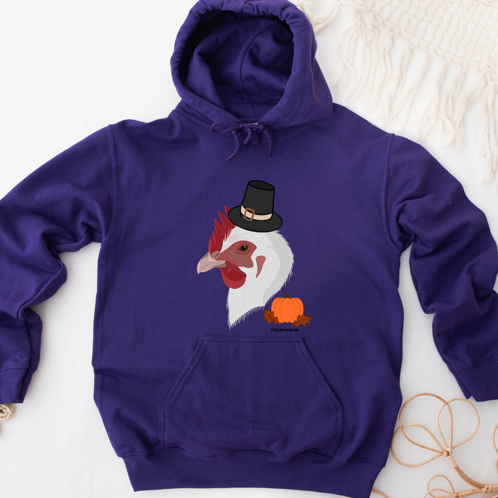 Fall Chicken Hoodie (S-3XL) Unisex - Multiple Colors!