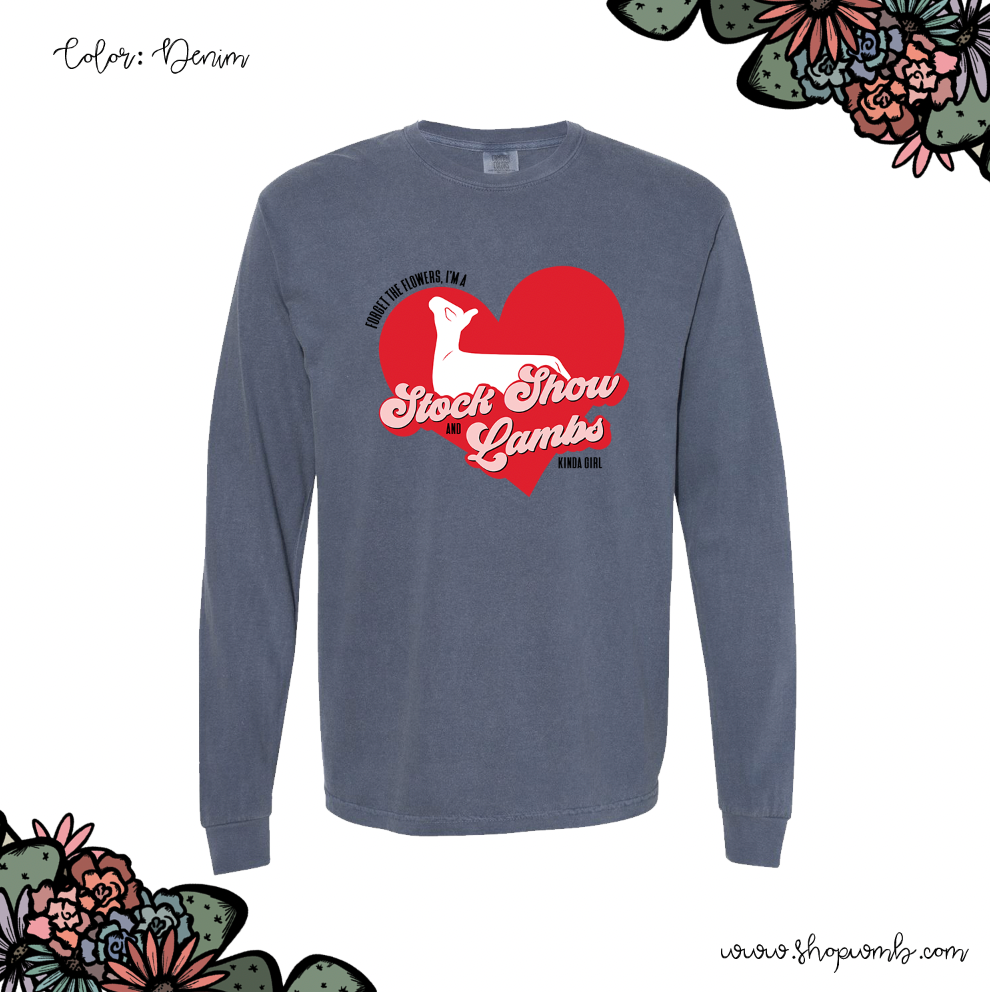 Forget The Flowers LAMB LONG SLEEVE T-Shirt (S-3XL) - Multiple Colors!