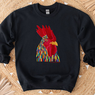 Rainbow Chicken Crewneck (S-3XL) - Multiple Colors!