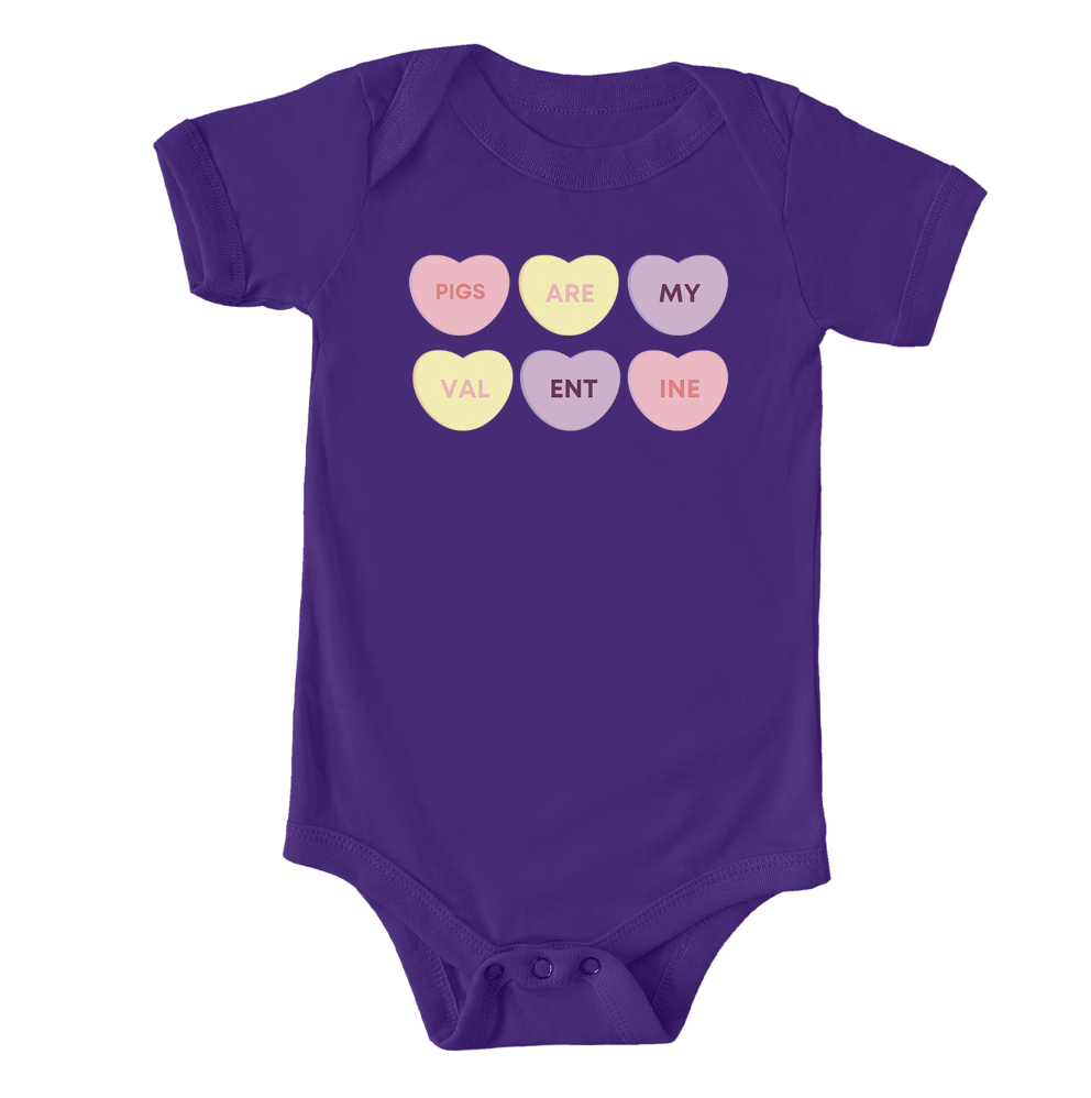 Pigs Are My Valentine One Piece/T-Shirt (Newborn - Youth XL) - Multiple Colors!