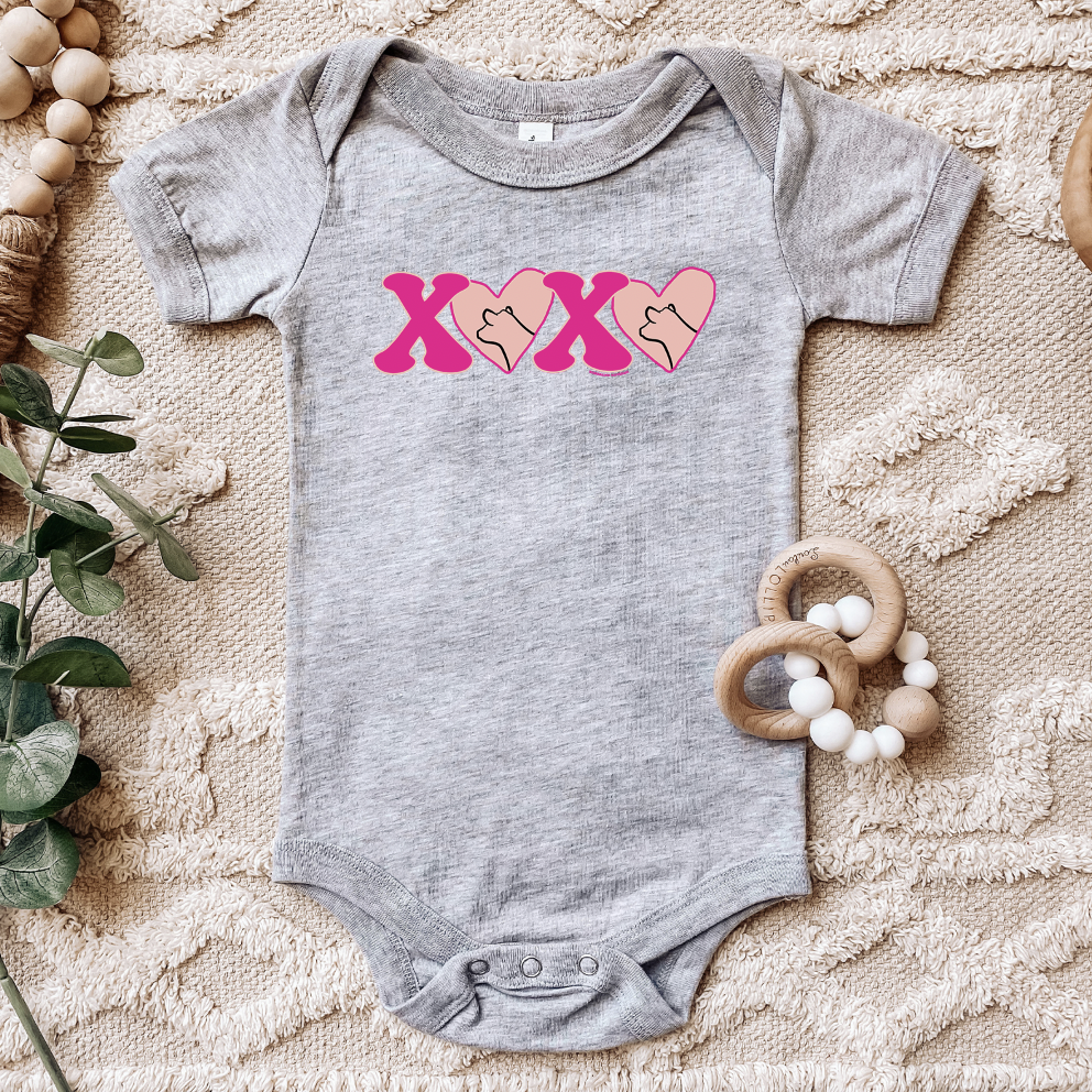 XOXO Cattle One Piece/T-Shirt (Newborn - Youth XL) - Multiple Colors!