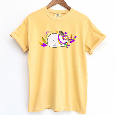 Rabbit Mardi Gras ComfortWash/ComfortColor T-Shirt (S-4XL) - Multiple Colors!