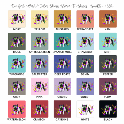 Pig Mardi Gras ComfortWash/ComfortColor T-Shirt (S-4XL) - Multiple Colors!