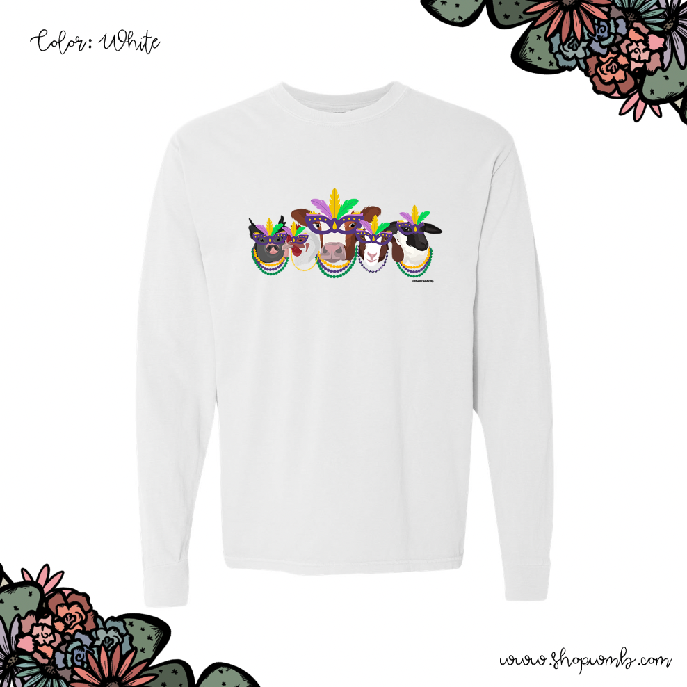 Mardi Gras Stock LONG SLEEVE T-Shirt (S-3XL) - Multiple Colors!