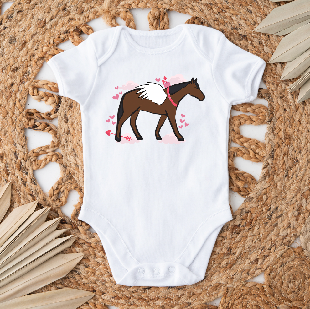 Cupid Horse One Piece/T-Shirt (Newborn - Youth XL) - Multiple Colors!