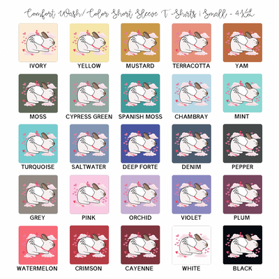 Cupid Rabbit ComfortWash/ComfortColor T-Shirt (S-4XL) - Multiple Colors!