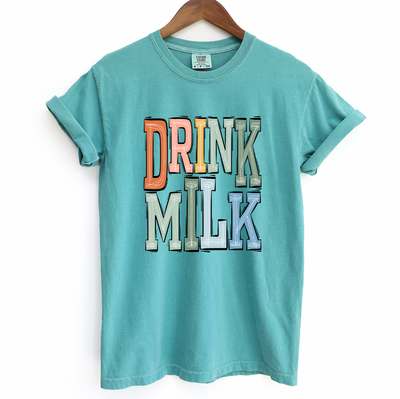 Boho Drink Milk ComfortWash/ComfortColor T-Shirt (S-4XL) - Multiple Colors!