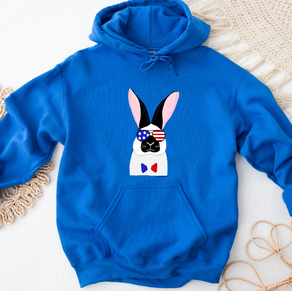 Red White Blue Rabbit Hoodie (S-3XL) Unisex - Multiple Colors!