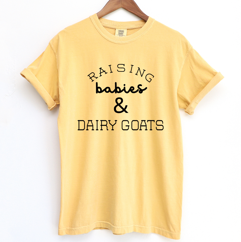 Raising Babies & Dairy Goats ComfortWash/ComfortColor T-Shirt (S-4XL) - Multiple Colors!