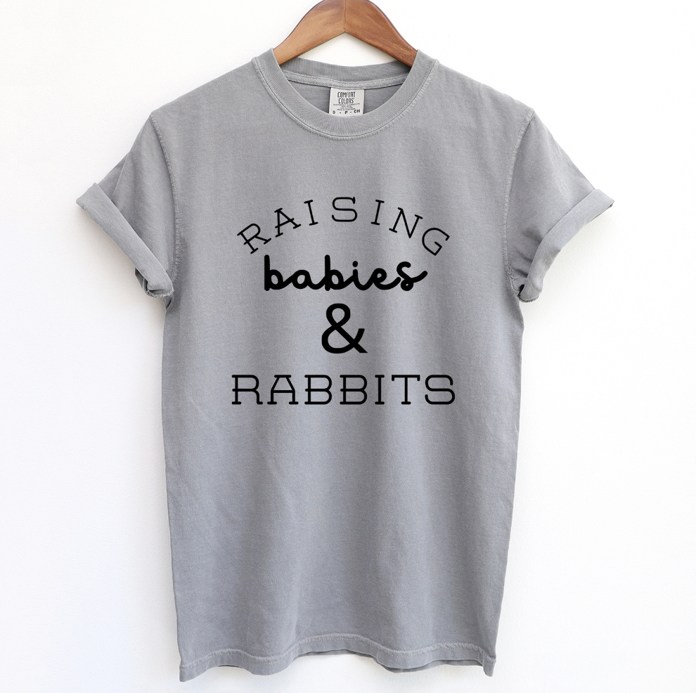 Raising Babies & Rabbits ComfortWash/ComfortColor T-Shirt (S-4XL) - Multiple Colors!