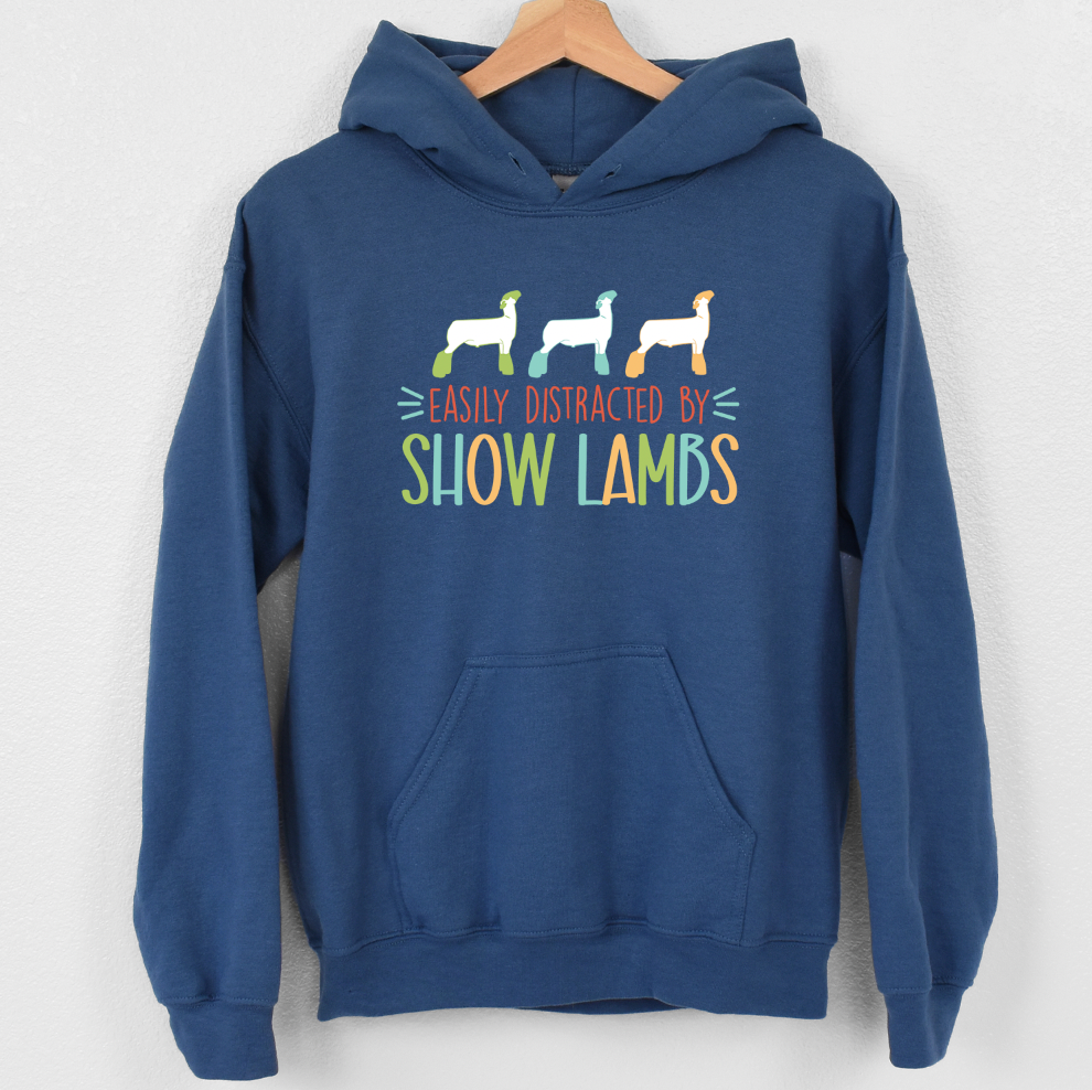 Easily Distracted By Show Lambs Hoodie (S-3XL) Unisex - Multiple Colors!