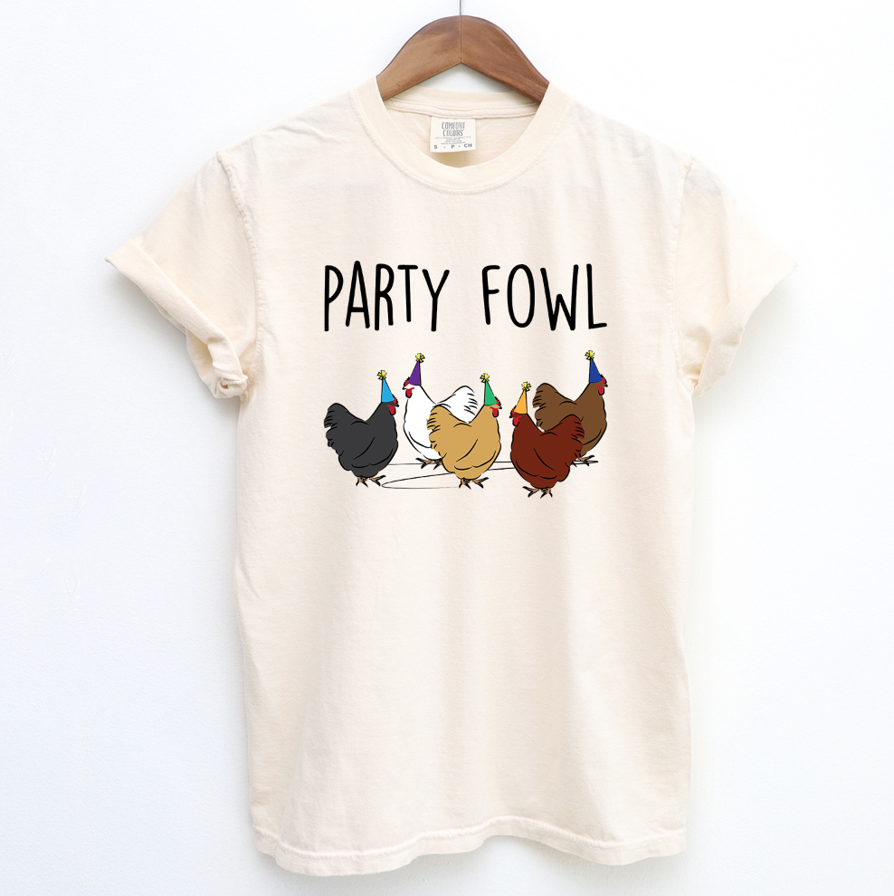 Party Fowl ComfortWash/ComfortColor T-Shirt (S-4XL) - Multiple Colors!