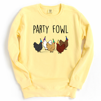 Party Fowl Crewneck (S-3XL) - Multiple Colors!