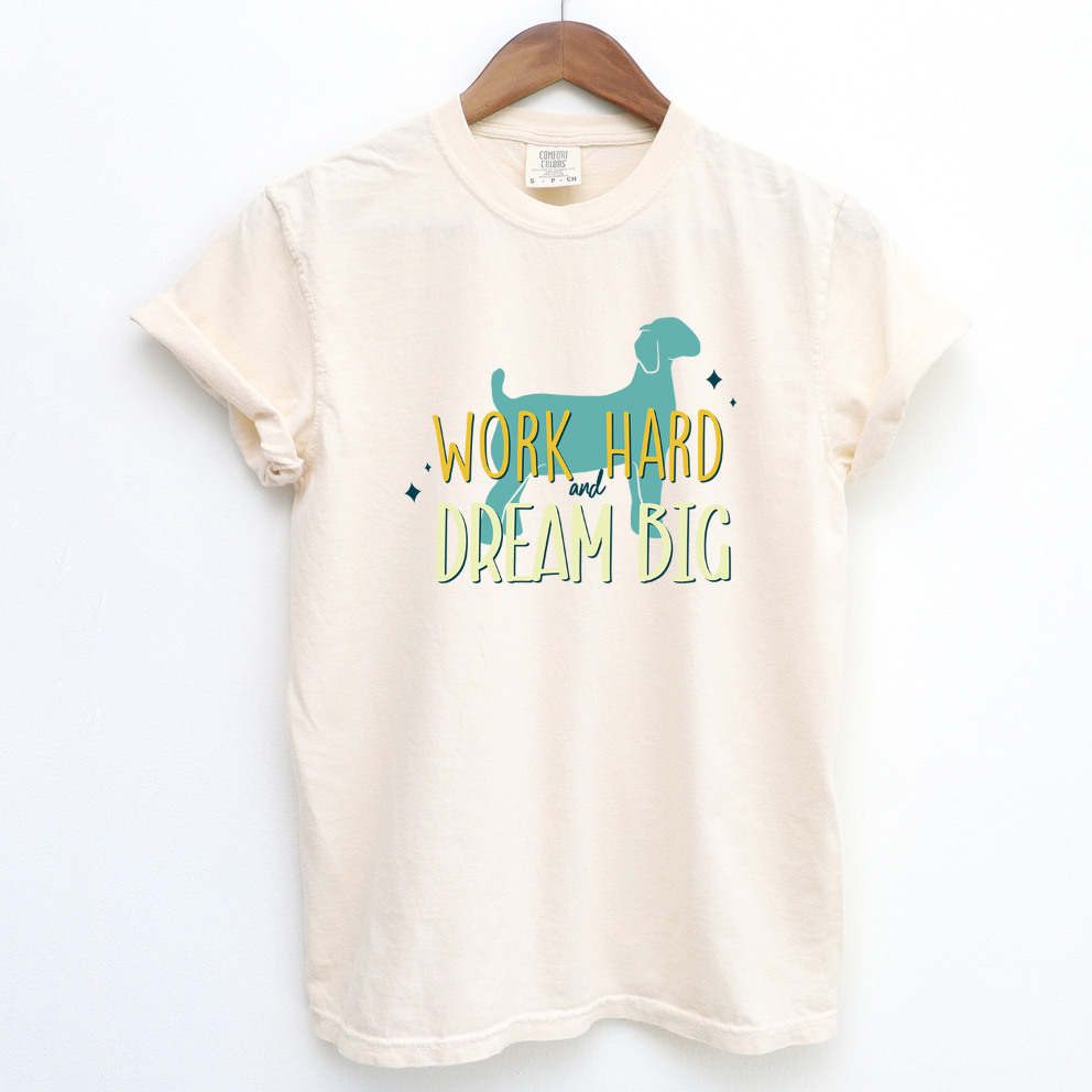 Dream Big Goat ComfortWash/ComfortColor T-Shirt (S-4XL) - Multiple Colors!