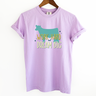 Dream Big Steer ComfortWash/ComfortColor T-Shirt (S-4XL) - Multiple Colors!