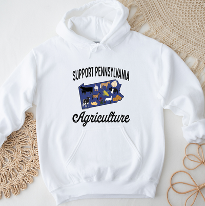 Support Pennsylvania Agriculture Hoodie (S-3XL) Unisex - Multiple Colors!