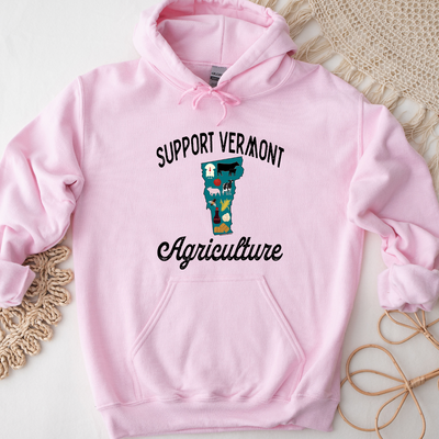 Support Vermont Agriculture Hoodie (S-3XL) Unisex - Multiple Colors!