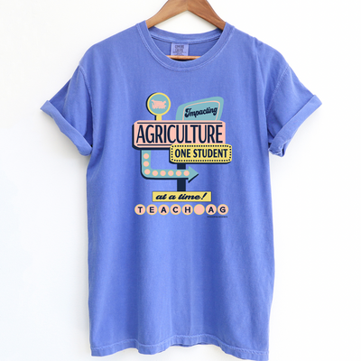 Impacting Agriculture One Student At A Time ComfortWash/ComfortColor T-Shirt (S-4XL) - Multiple Colors!