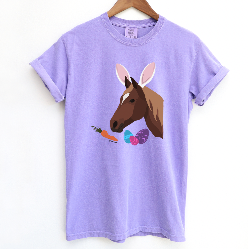 Hoppy Easter Horse ComfortWash/ComfortColor T-Shirt (S-4XL) - Multiple Colors!