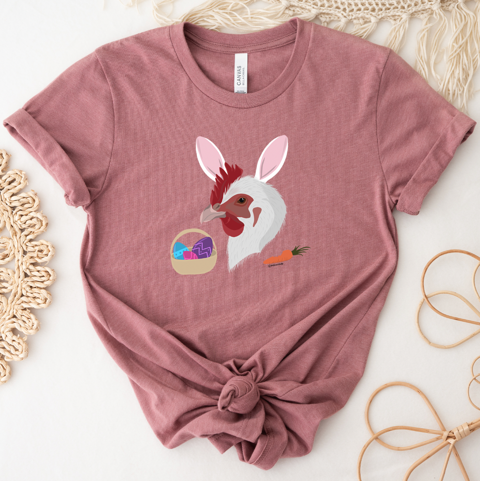 Hoppy Easter Chicken T-Shirt (XS-4XL) - Multiple Colors!
