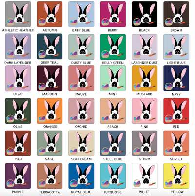 Hoppy Easter Rabbit T-Shirt (XS-4XL) - Multiple Colors!