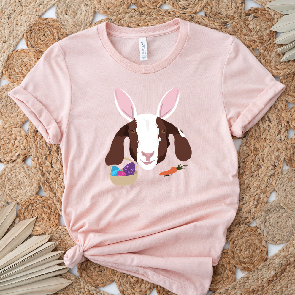 Hoppy Easter Goat T-Shirt (XS-4XL) - Multiple Colors!