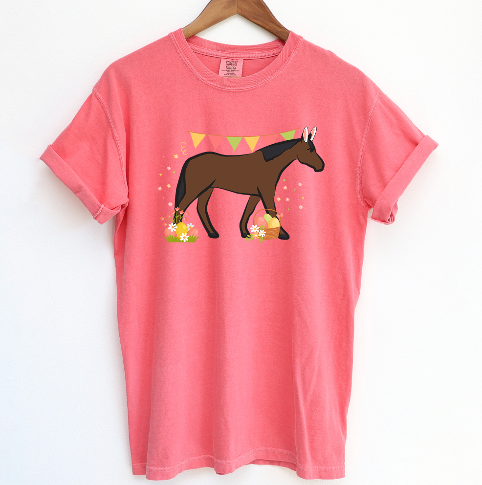 Spring Easter Horse ComfortWash/ComfortColor T-Shirt (S-4XL) - Multiple Colors!