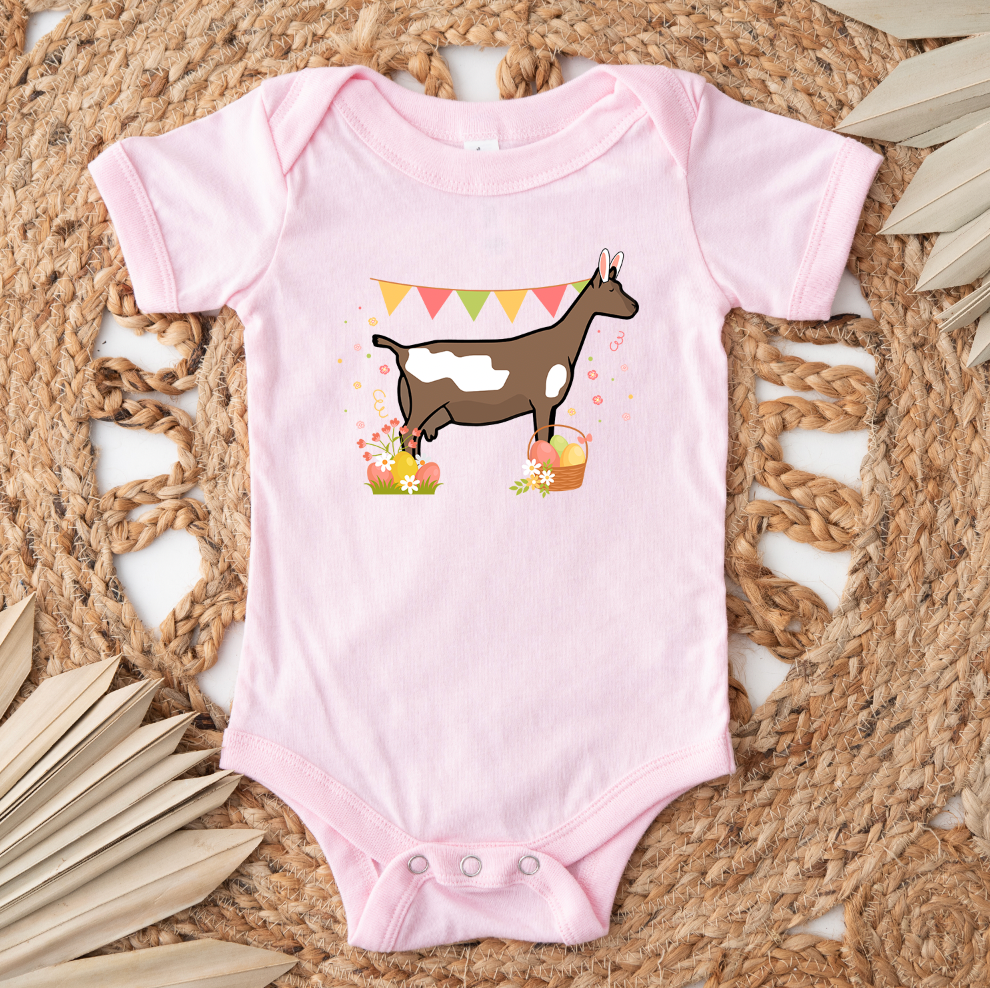 Spring Easter Dairy Goat One Piece/T-Shirt (Newborn - Youth XL) - Multiple Colors!